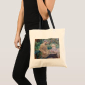 Tote Bag Berthe Morisot - Eugene Manet avec sa fille (Devant (produit))