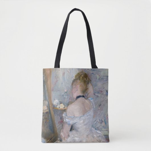 Tote Bag Berthe Morisot - Femme à sa Toilette (Devant)