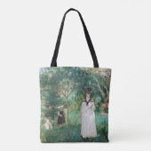 Tote Bag Berthe Morisot - La chasse aux papillons (Dos)