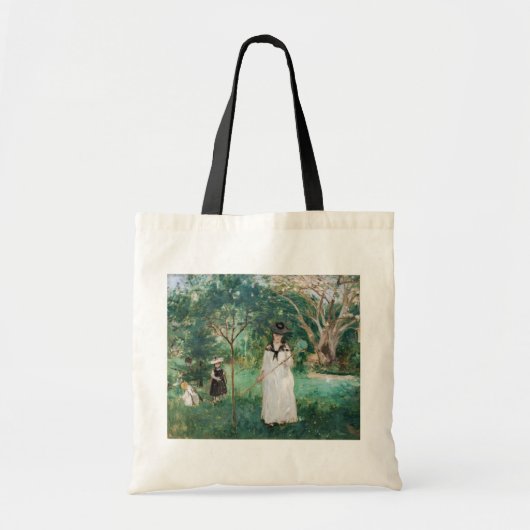 Tote Bag Berthe Morisot - La chasse aux papillons (Devant)