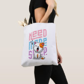 Tote Bag Besoin de plus de sommeil | Funny Cat expression d (De près)