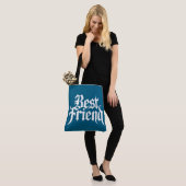 Tote Bag Best Friend -3 (Sur le modèle)