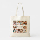 Tote Bag Best Friends Elegant BFF Collage photo (Dos)