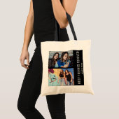 Tote Bag Best Friends Forever BFF Custom 4 Photo Collage (Devant (produit))
