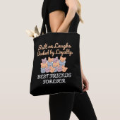 TOTE BAG BEST FRIENDS FOREVER, FUNNY CAT, FRIENDSHIP DAY (De près)