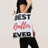 Tote Bag Best Realtor Ever 2 (De près)