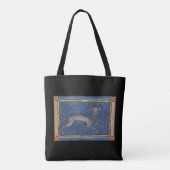 Tote Bag Bestiaire médiéval Hyena c. 1270 (Dos)