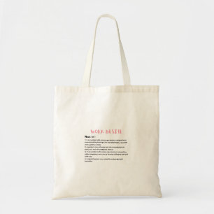 Tote Bag Bestie de travail Définition classique