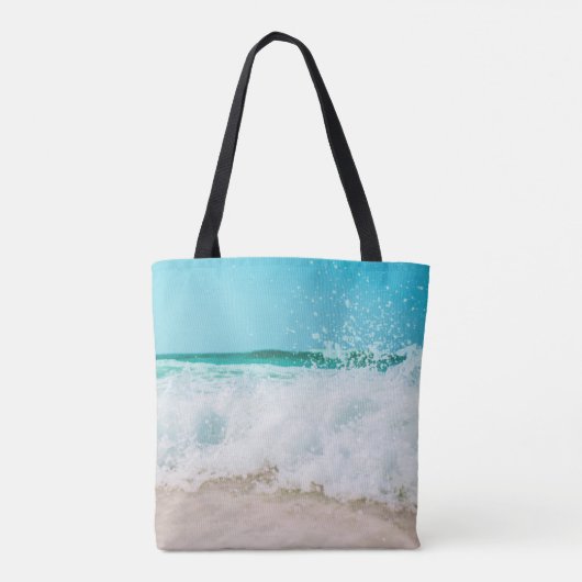 Tote Bag Besties Beach Trip Destination personnalisée (Dos)