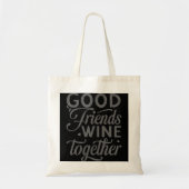 Tote Bag Besties BFF Heart Best Friends Bestie (Devant)