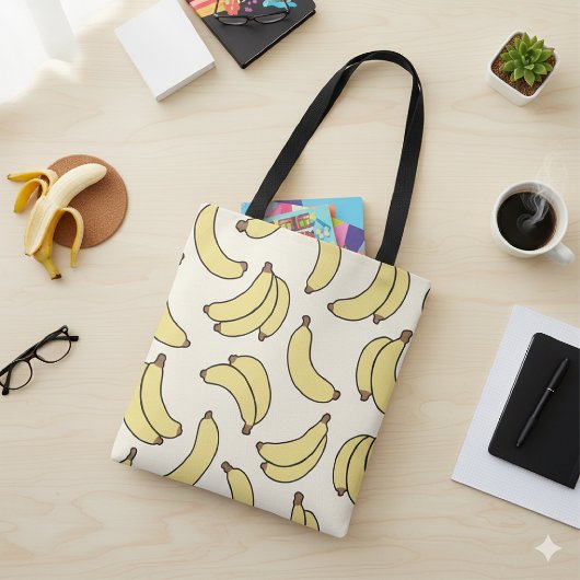 Tote Bag Beurre banane Parade Jaune