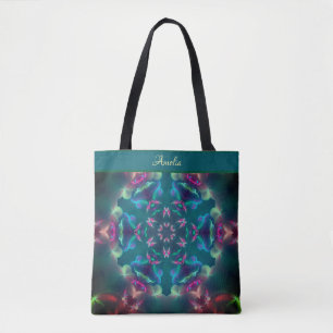 Tote Bag Beurre rose mignon Nom du kaléidoscope lumineux