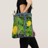 Tote Bag Beurtasses, Fleurs et Fermes (De près)