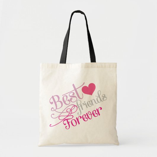 Tote Bag BFF - Meilleurs amis de mode pour toujours (Devant)