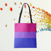 Tote Bag Bi Pride Shoulder Fourre-tout
