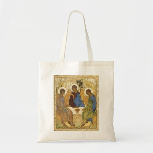 Tote Bag Bible iconique d'Abraham d'anges de trinité (Devant)