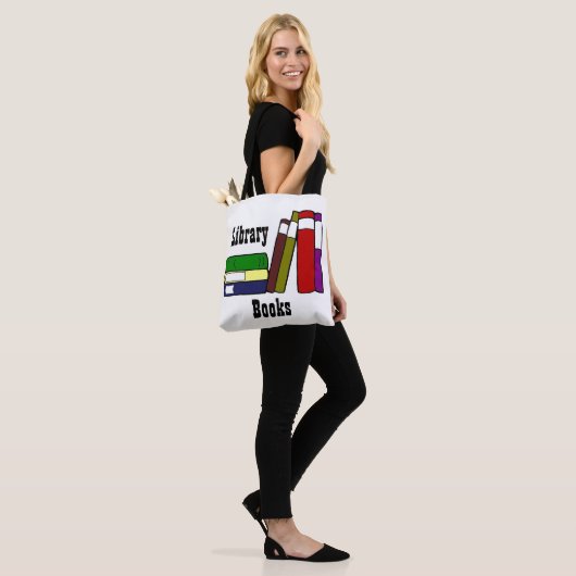 Tote Bag Bibliothèque (Sur le modèle)