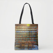 Tote Bag Bibliothèque de couleurs de l'eau (Devant)