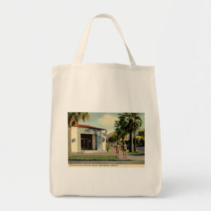 Tote Bag Bibliothèque de Welwood, Palm Springs, cru de la