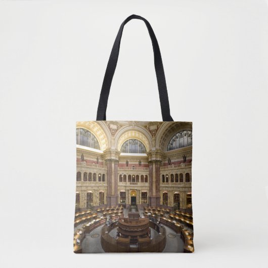 Tote Bag Bibliothèque du Congrès (Devant)