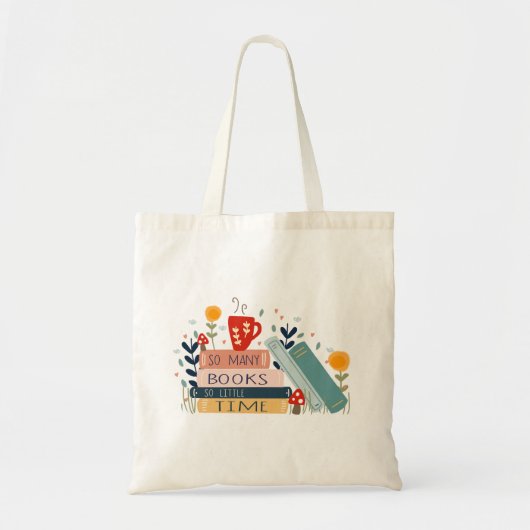 Tote Bag Bibliothèque Lover Lecture Kids School Learning (Devant)