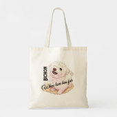 Tote Bag Bichon à fourrure d'amour (Dos)