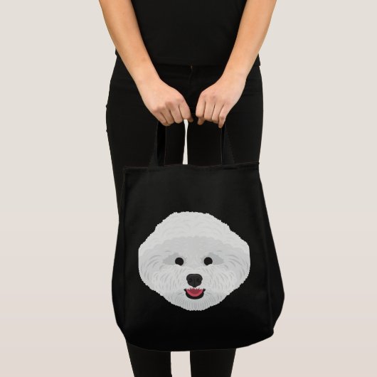 Tote Bag Bichon Frise (Devant (produit))
