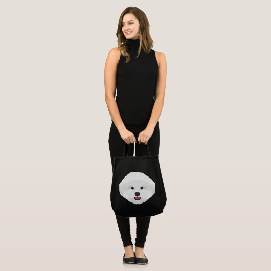 Tote Bag Bichon Frise (Devant (modèle))