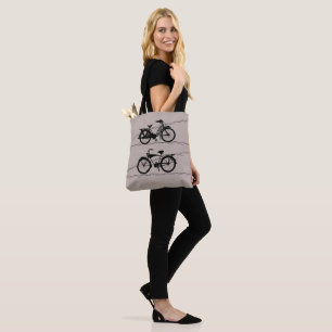 Tote Bag Bicyclette Noir 1