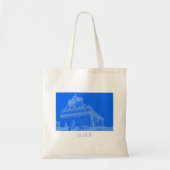 Tote Bag Biélorussie Slonim Grande synagogue Architecture C (Devant)