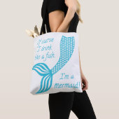 Tote Bag Bien sûr que je bois comme un poisson, je suis une (De près)