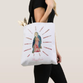 Tote Bag Bienheureuse Mère Vierge Marie Jolie Chrétienne (De près)