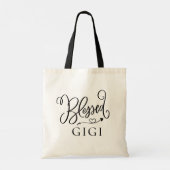 Tote Bag Bienheureux Gigi moderne (Dos)