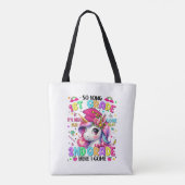 Tote Bag Bientôt la 1re année 2e année j'arrive (Dos)