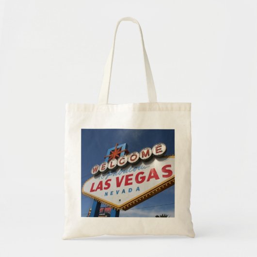 Tote Bag Bienvenue À Las Vegas (Devant)