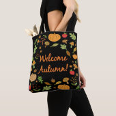 Tote Bag Bienvenue à l'automne ! (De près)