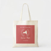 Tote Bag Bienvenue à New York Destination Wedding   (Devant)
