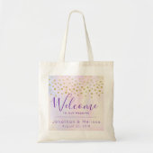 Tote Bag Bienvenue à notre Mariage Fourre-tout (Devant)