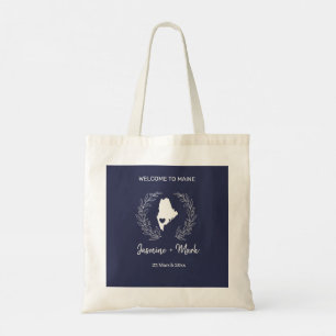Tote Bag Bienvenue au mariage de destination dans le Maine