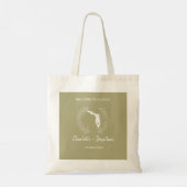 Tote Bag Bienvenue au mariage de destination en Floride (Dos)