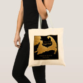 Tote Bag Bienvenue au mariage élégant de Cape Cod (Devant (produit))