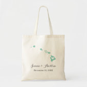 Tote Bag Bienvenue au Mariage Hawaii (Devant)