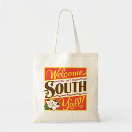 Tote Bag Bienvenue Au South Y'all (Devant)