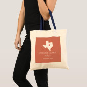 Tote Bag Bienvenue au Texas Wedding Party Custom (Devant (produit))