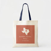Tote Bag Bienvenue au Texas Wedding Party Custom (Devant)