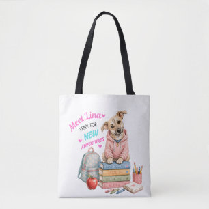 Tote Bag Bienvenue dans les Aventures Scolaires de Lina !