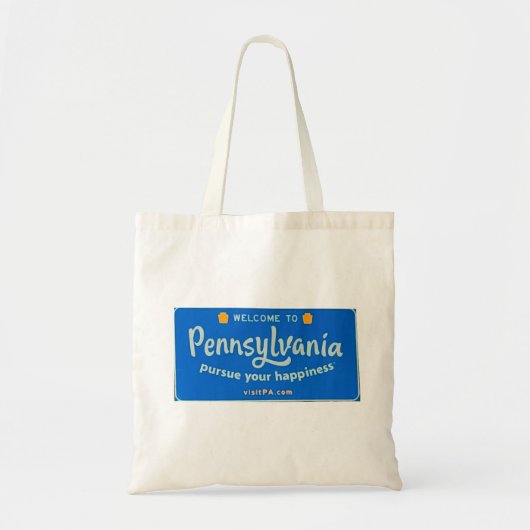 Tote Bag Bienvenue en Pennsylvanie (Devant)