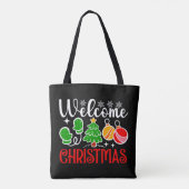 Tote Bag Bienvenue Noël (Dos)