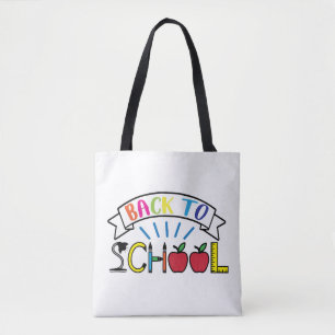Tote Bag Bienvenue Retour à la vie des enseignants à l'écol