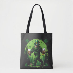 Tote Bag Bière St. Patrick's Day Gros aliment Sasquashe drô